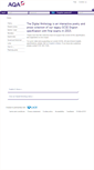 Mobile Screenshot of anthology.aqa.org.uk